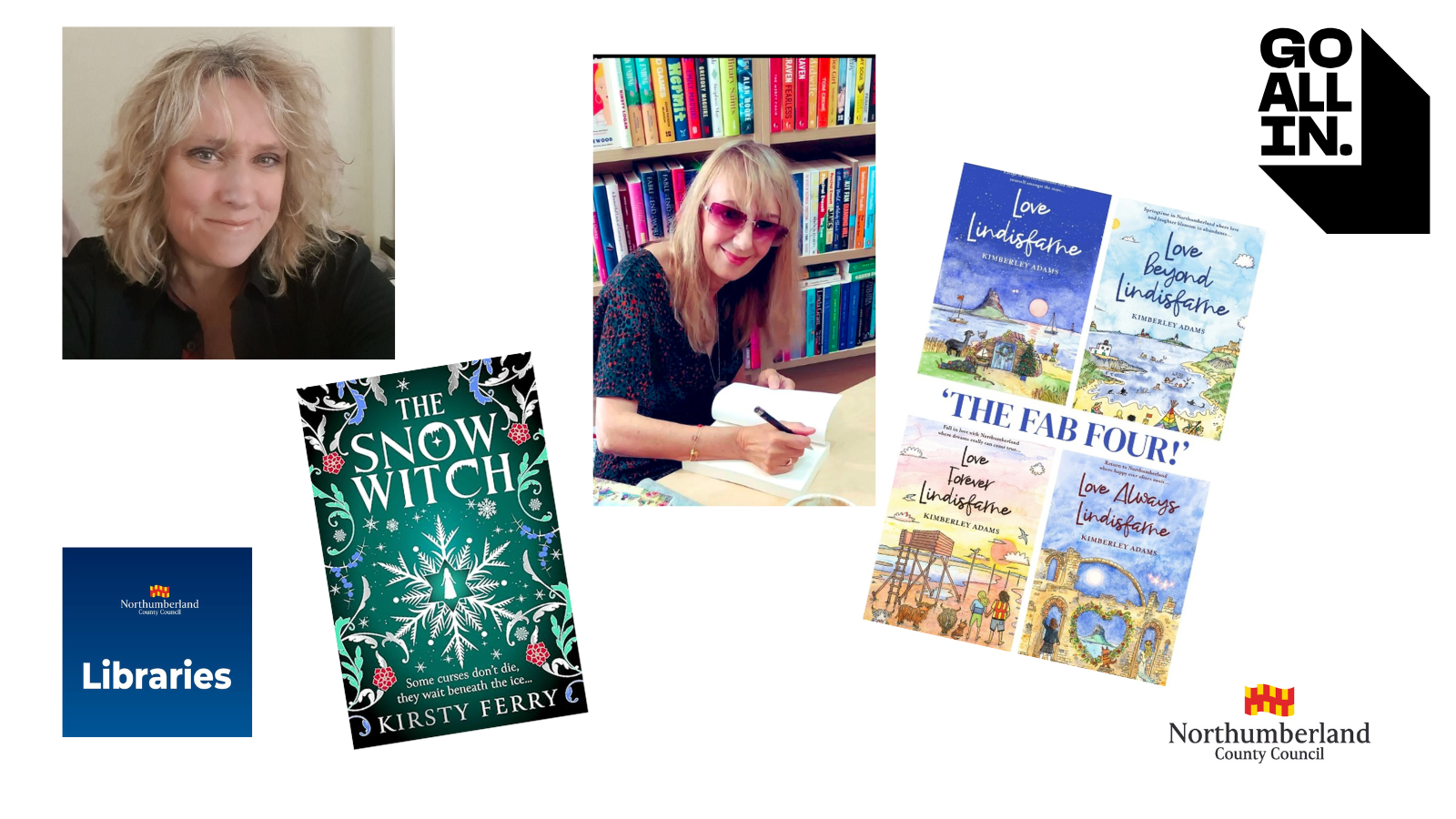 Cramlington Library - Kimberley Adams and Kirsty Ferry