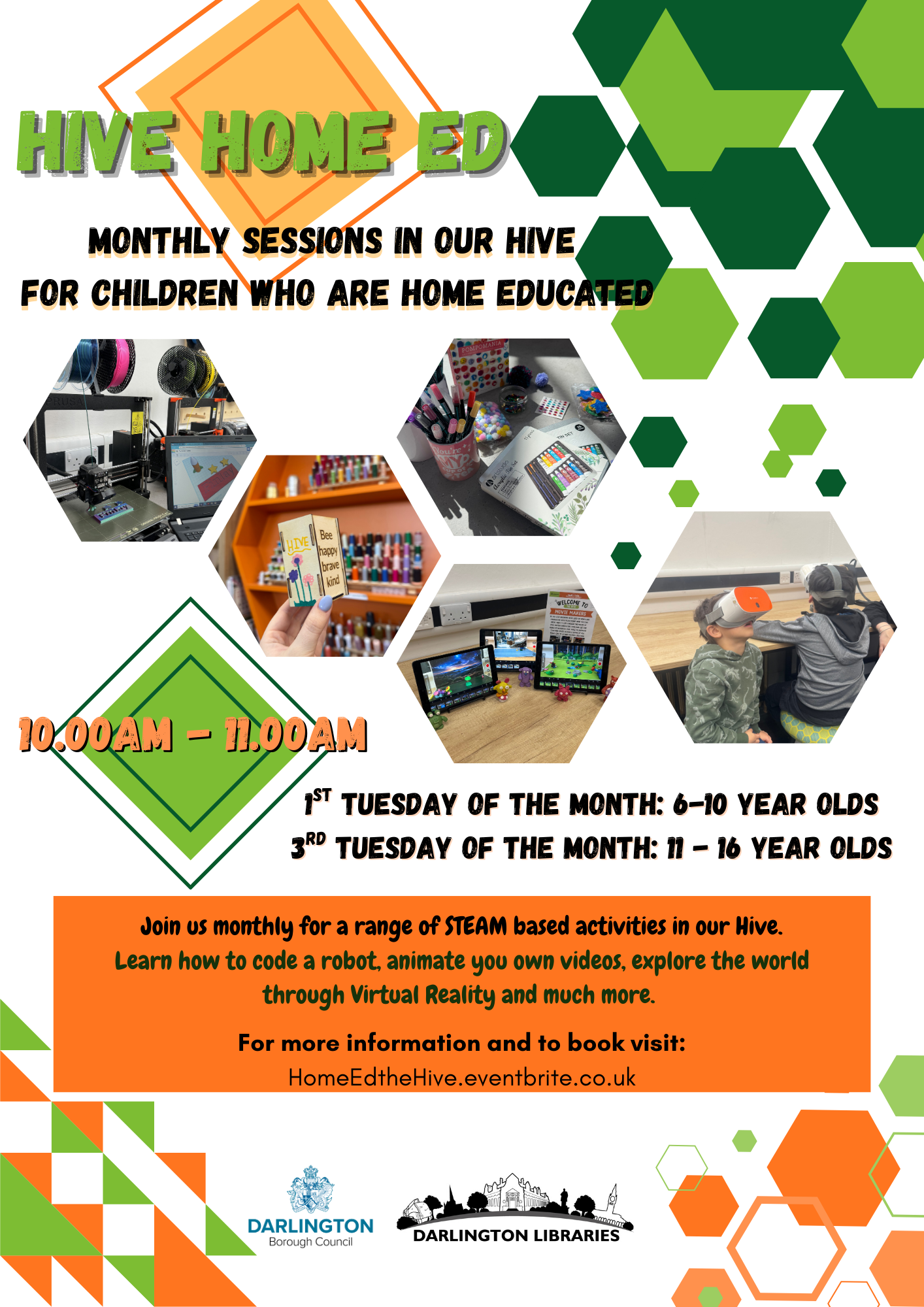 Darlington Libraries: Home Ed in The Hive