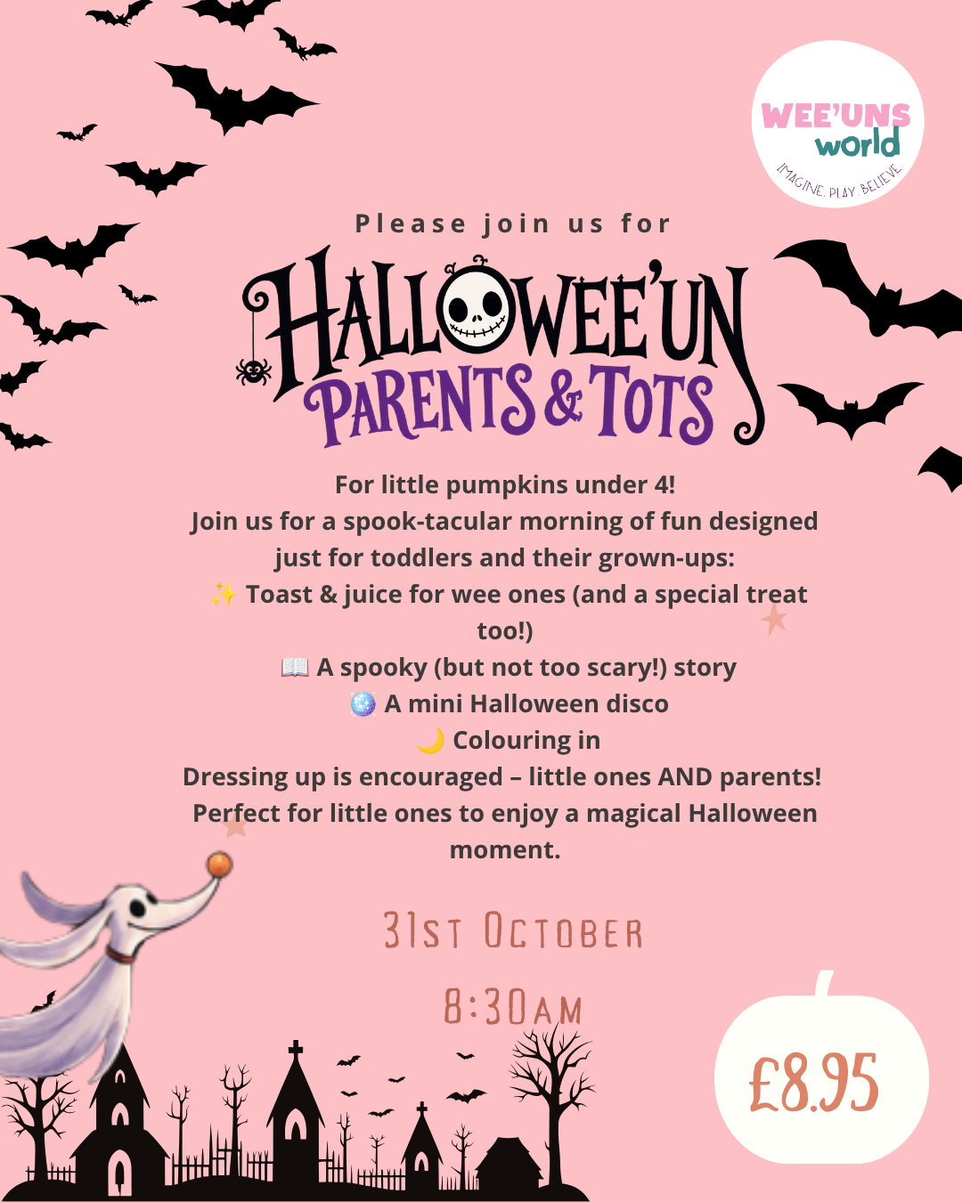Halloween Special - Parent & Tot Session