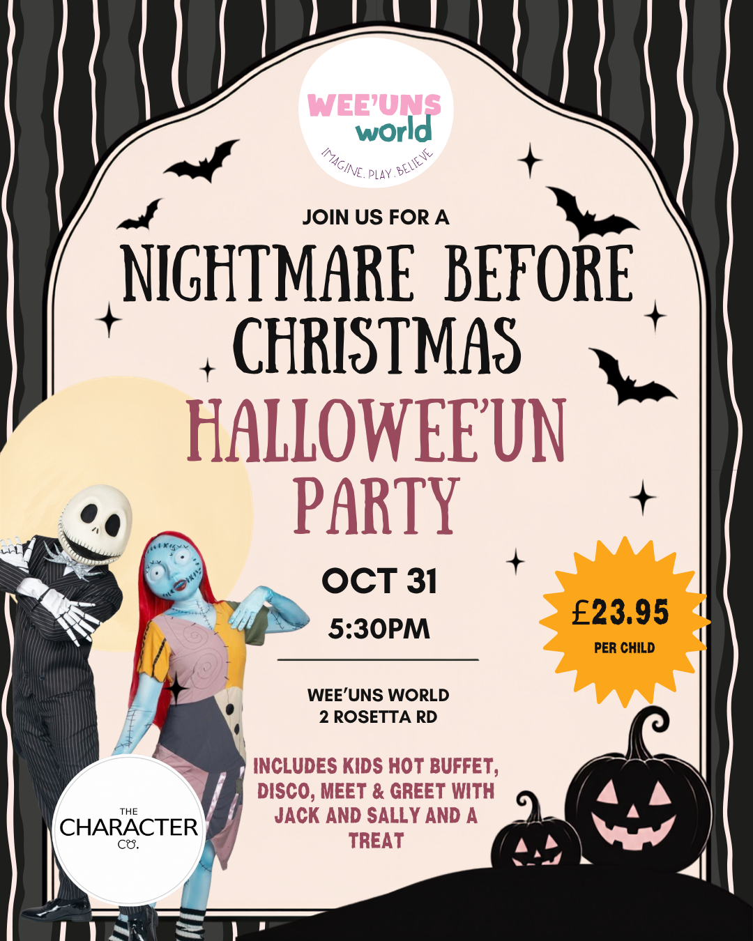 Nightmare Before Christmas Hallowee'un Party
