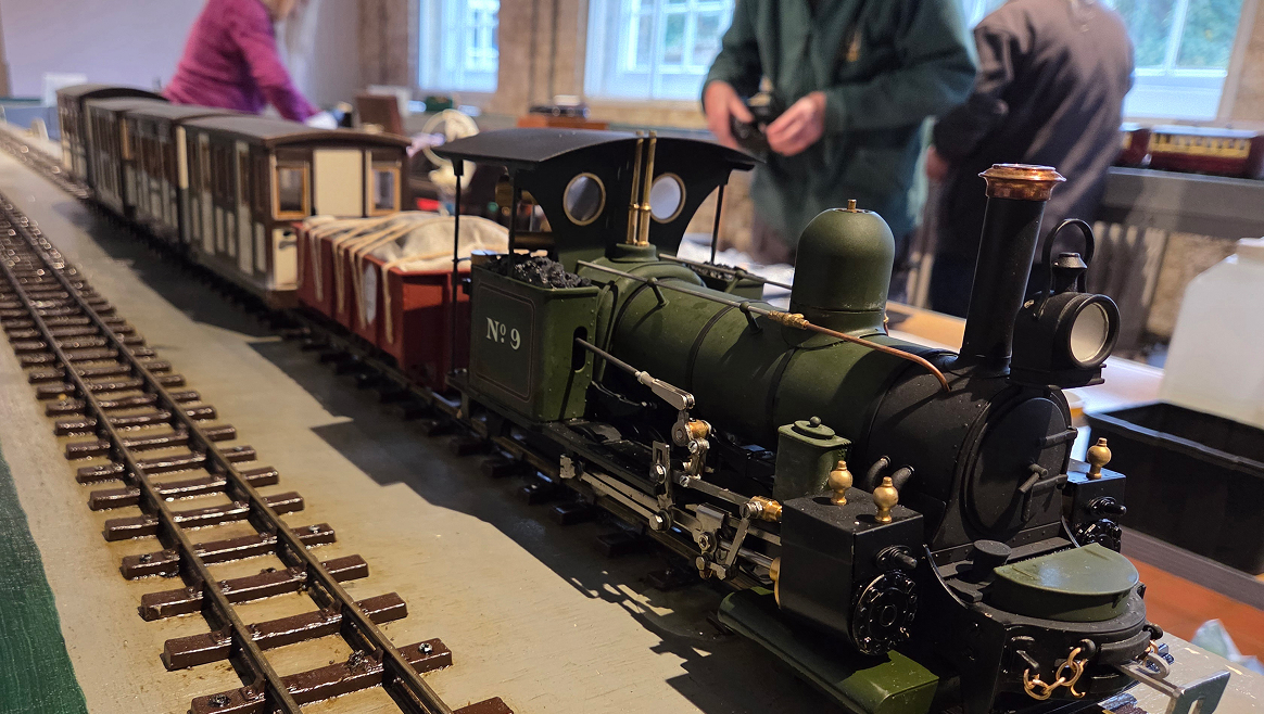 Model Steam Railway at the London Museum of Water & Steam