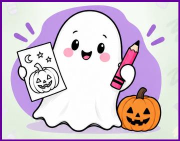 Halloween Colouring drop-in