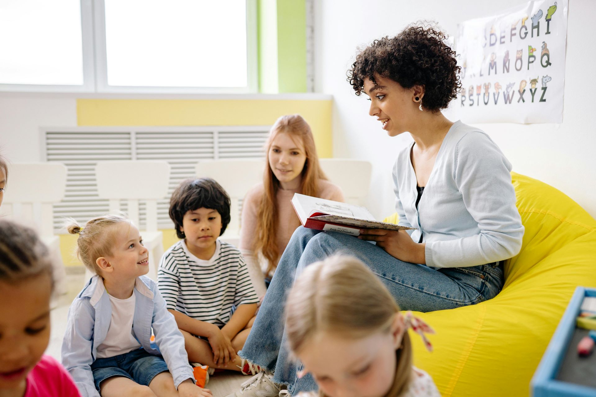 Pre-schooler Story time