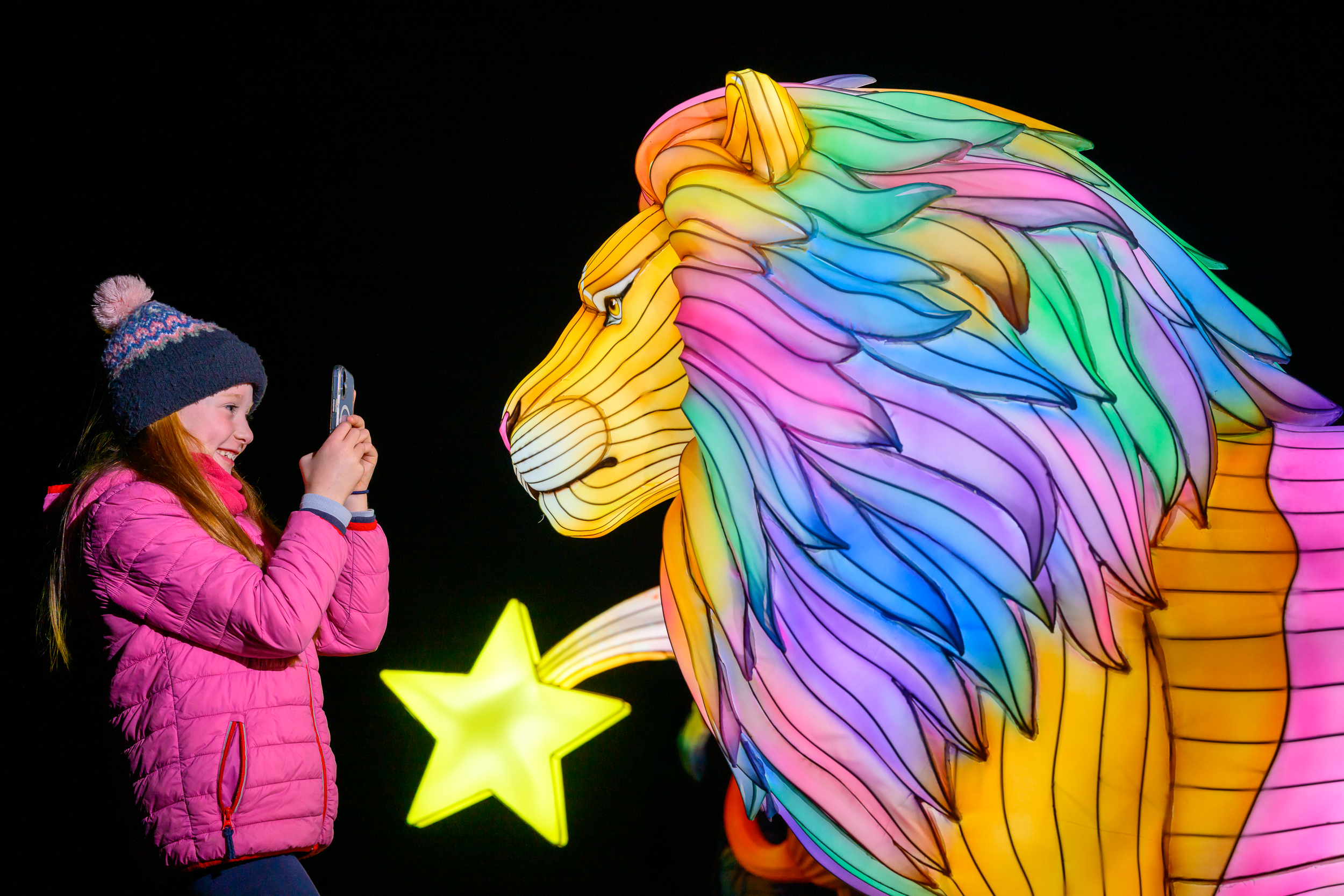 Edinburgh Zoo's Giant Lanterns