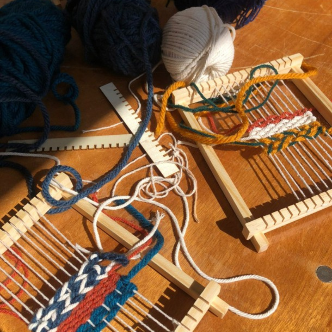 October Half Term: Loom Weaving