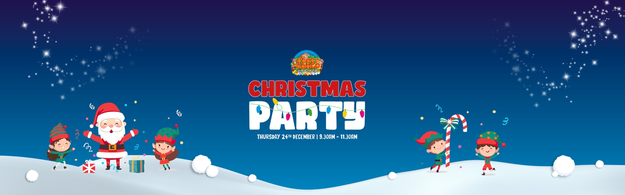 Christmas Party at Krazy Congo Soft Play
