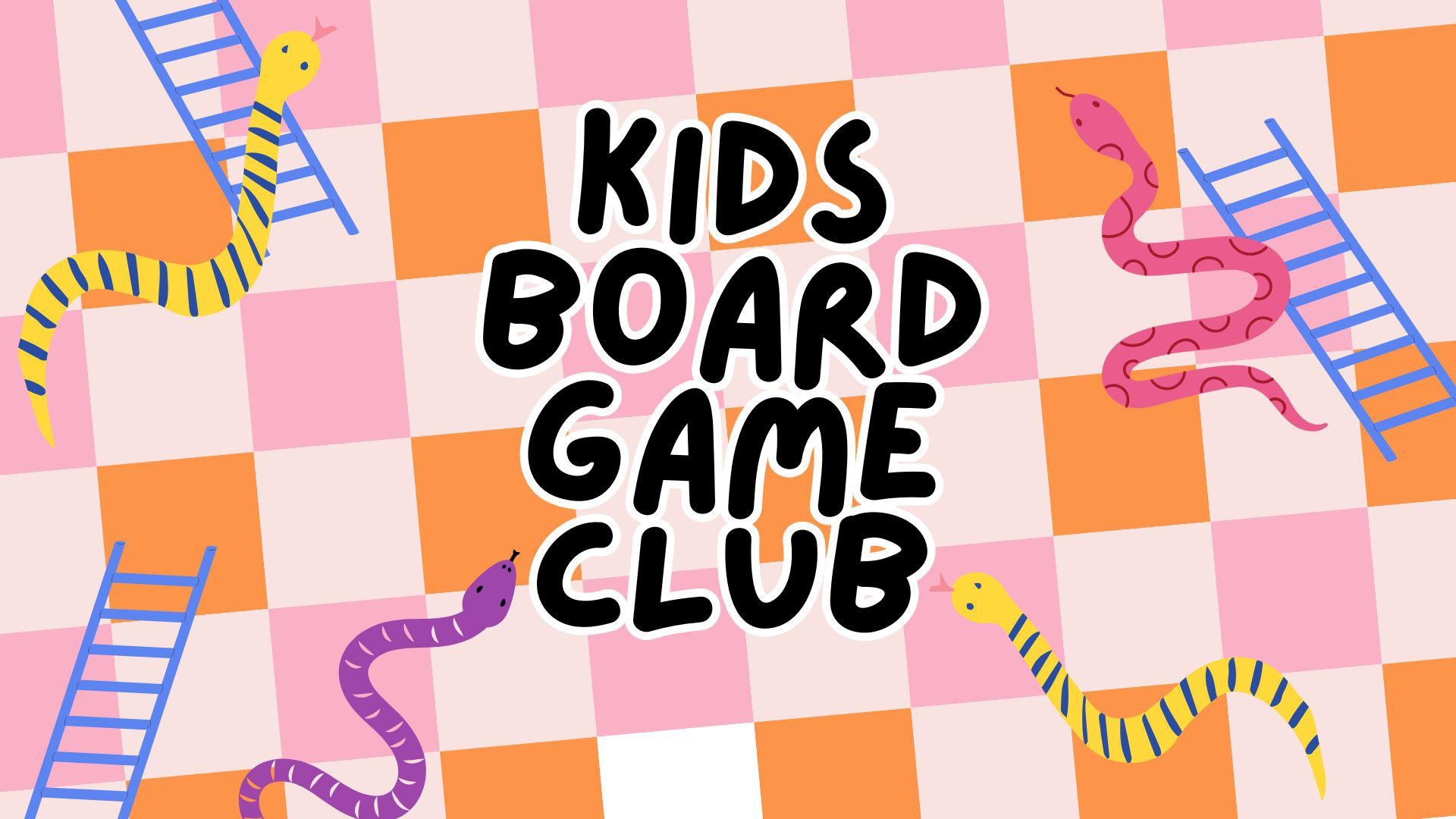 Kids Board Game Club @Wood Street Library