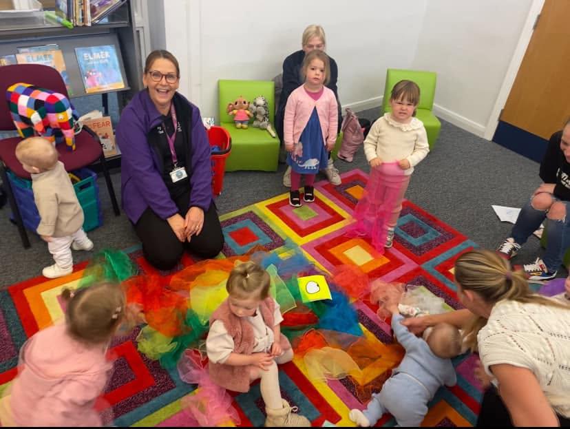 Rhyme Time at Widnes Library