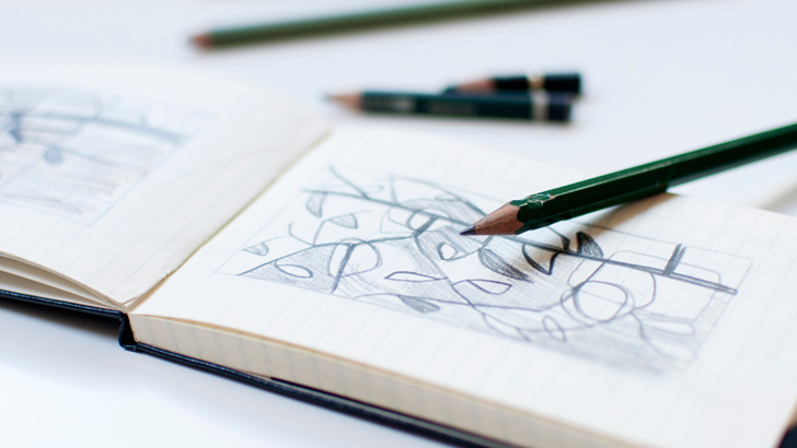 Drawing Inspiration: Sketchbook Stories: Drawing Techniques from the Collection